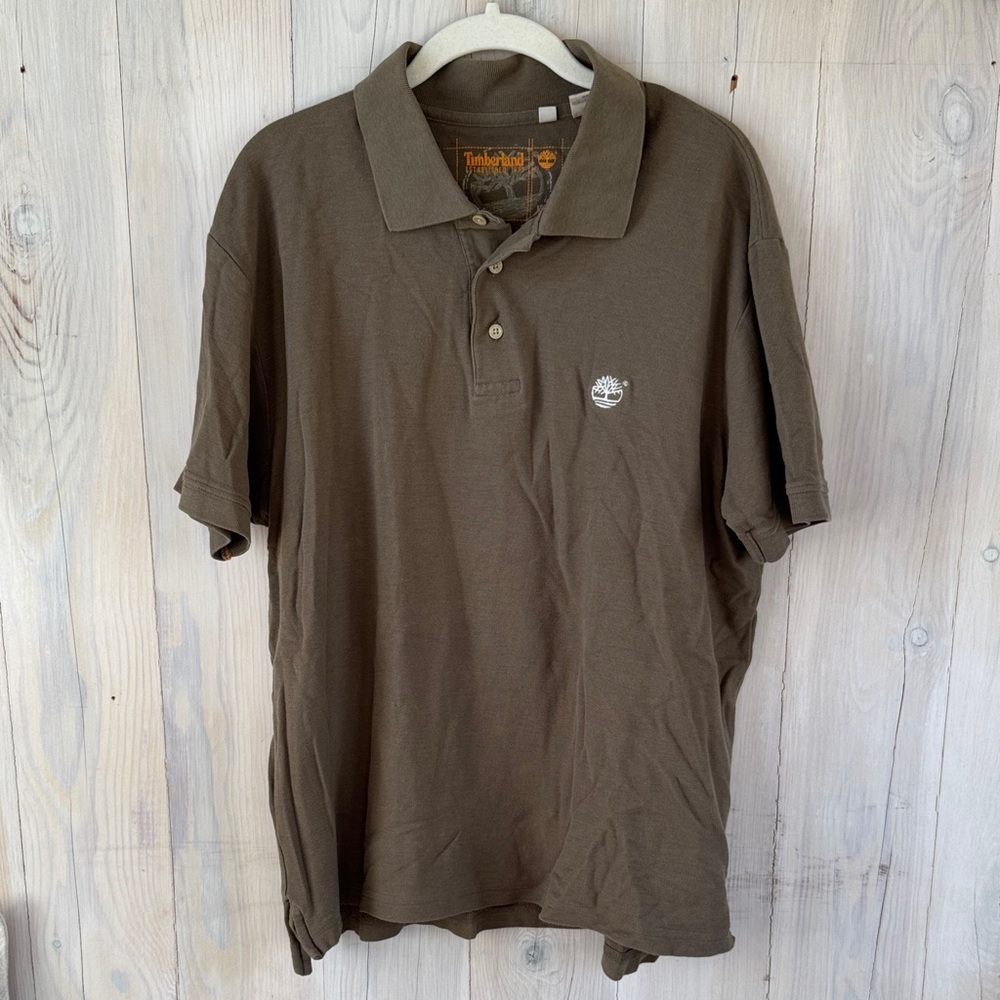 Timberland Cotton Polo Shirt Size L